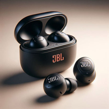 Wireless Earbuds with Charging Case Black Bluetooth 5.3