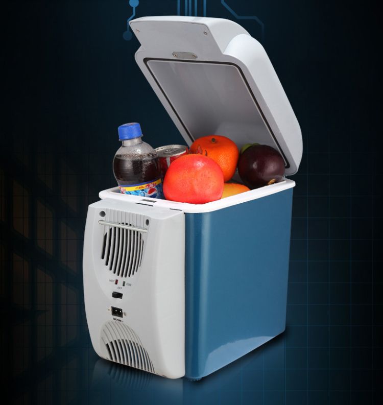 Portable Cooler And Warmer, 7.5L, Car 12v, Low Noise Mini Car Fridge ， With Cooling And Heating Function Travel Fridge For Car, Used To Store Drinks, Snacks