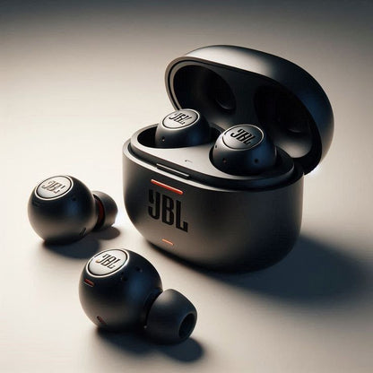 Wireless Earbuds with Charging Case Black Bluetooth 5.3